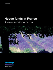 Hedge funds in France A new esprit de corps