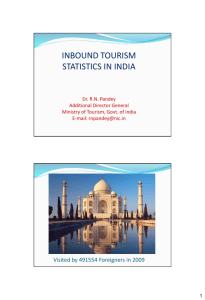 inbound tourism statistics - Statistics and Tourism Satellite Account