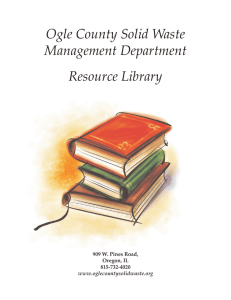 Ogle County Solid Waste Management Department Resource Library