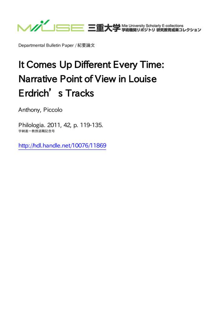 tracks by louise erdrich free online