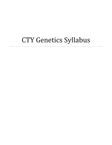 Sample syllabus 2
