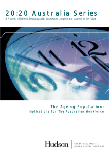 The Ageing Population: Implications for the Australian