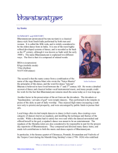 Bharatanatyam - Hiptwist.org