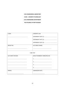 [1] civil engineering laboratory cc203 – concrete technology civil