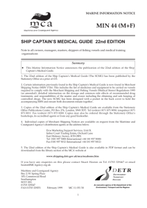 Ship Captain's Medical Guide - 22nd Ed