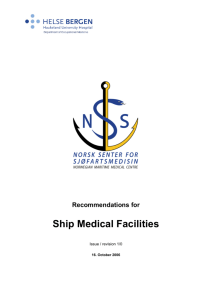 Ship Medical Facilities