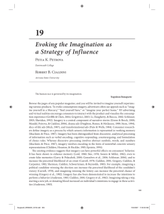 Evoking the Imagination as a Strategy of Influence