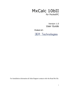 MxCalc 10bII