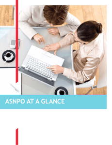 asnpo at a glance