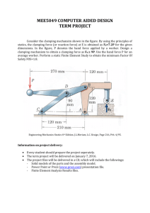 MEE5049 COMPUTER AIDED DESIGN TERM PROJECT