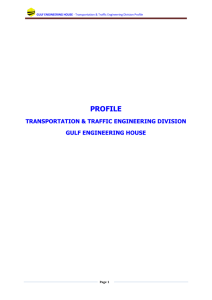 traffic & transportation profile