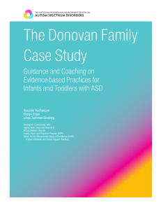 The Donovan Family Case Study - FPG Child Development Institute