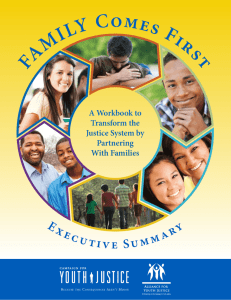 FAMILY Comes First: A Workbook to Transform the Justice System