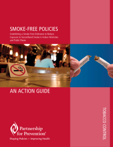 smoke-free policies an action guide