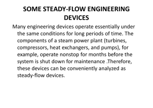 SOME STEADY-FLOW ENGINEERING DEVICES