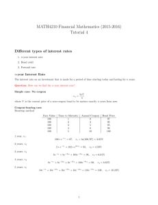 MATH4210 Financial Mathematics (2015