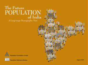 The Future Population of India