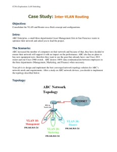 Case Study: Inter-VLAN Routing