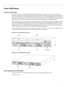 Cisco 3600 Series