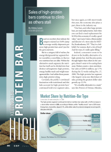 Market Share by Nutrition-Bar Type