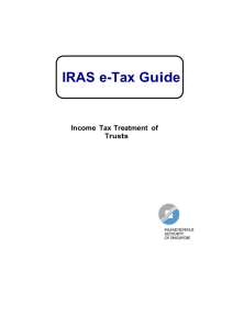 Income Tax Treatment of Trusts