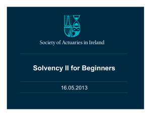 130516 Solvency II for Beginners