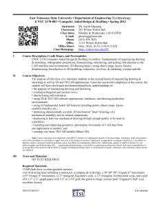 ENTC4287-5287 Syllabus - Faculty - East Tennessee State University