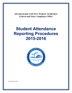 Student Attendance Reporting Procedures 2015-2016 - e