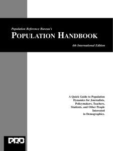 population handbook