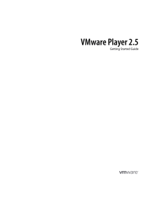 VMware Player 2.5