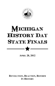april 28, 2012 - Historical Society of Michigan