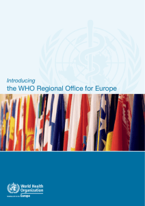 Introducing the WHO Regional Office for Europe