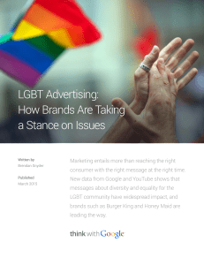 LGBT Advertising: How Brands Are Taking a Stance on Issues