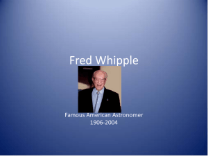 Fred Whipple