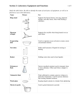 Lab Equipment