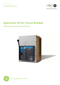 Spectronic SP Air Circuit Breaker