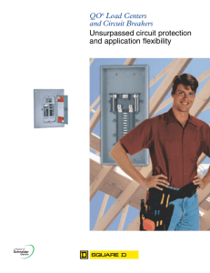 QO Load Centers and Circuit Breakers