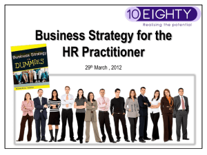 Business Strategy for the HR Practitioner