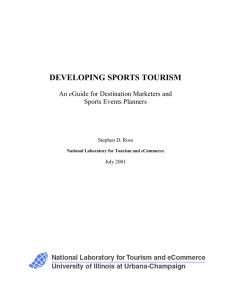 WHAT IS SPORT TOURISM