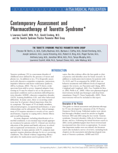 Contemporary Assessment and Pharmacotherapy of Tourette