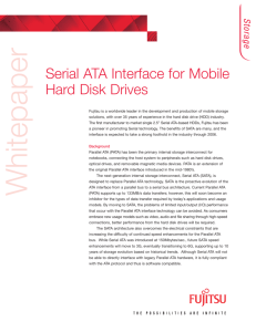 Serial ATA Interface for Mobile Hard Disk Drives