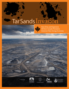 Tar Sands Invasion - Natural Resources Defense Council