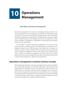 10 Operations Management