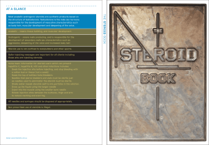 The Steroid Book