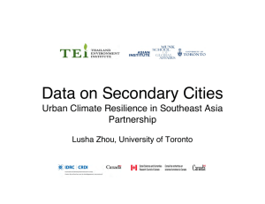 here - Urban Climate Resilience in Southeast Asia