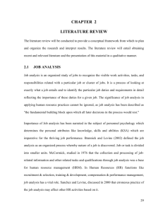 chapter 2 literature review - Higher Education Commission