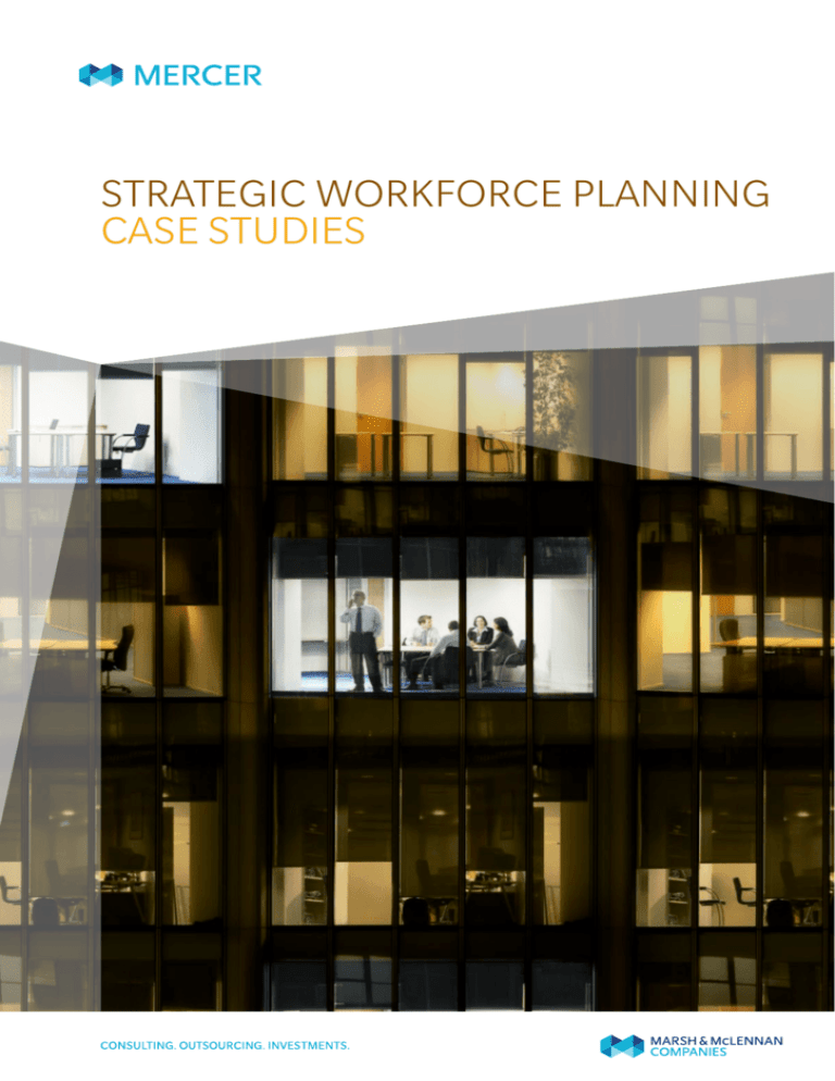 case study workforce planning