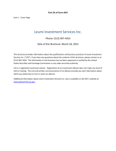 Leumi Investment Services Inc.