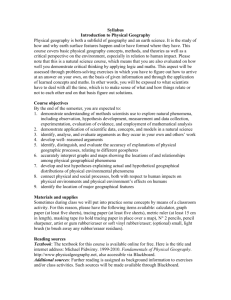 Introduction to Physical Geography