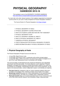 physical geography